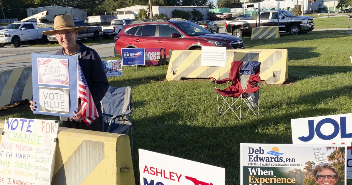More than 10% of Florida voters have already cast ballots for the General Election