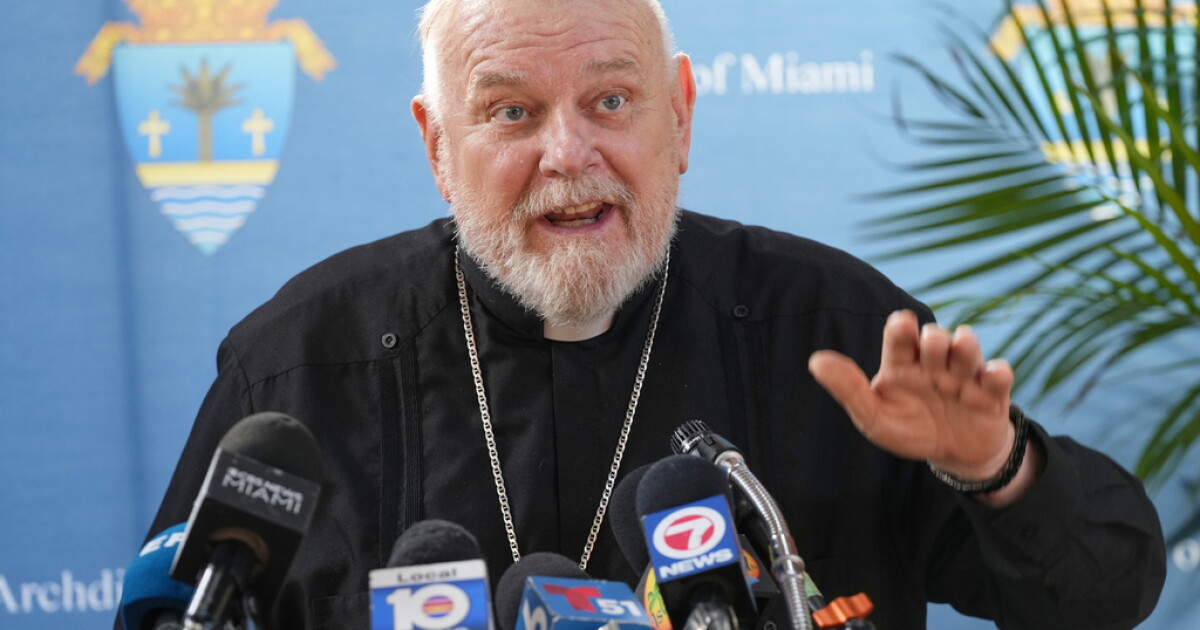 Miami archbishop hits back at AG Uthmeier over Catholic schools' vaccine rules