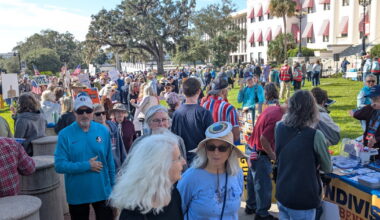 Tallahassee's No Kings rally brings a large crowd to the Capitol
