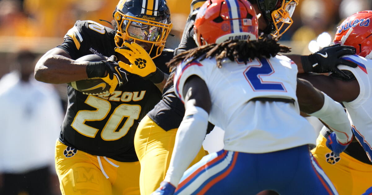 College football: No. 25 Missouri routs No. 8 Florida