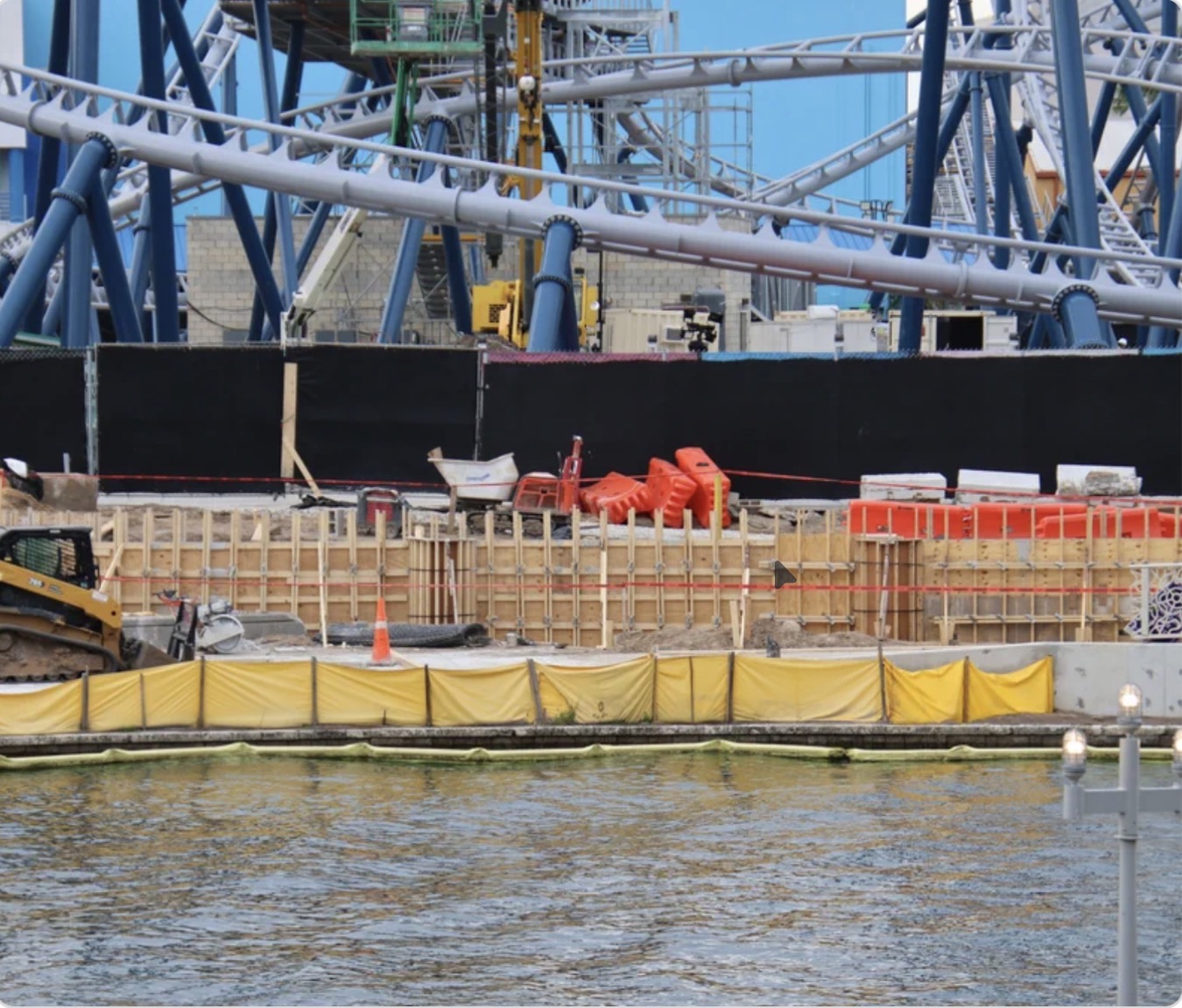 Waterfront Walkways Continue to Take Shape Along Fast & Furious: Hollywood Drift at Universal Orlando