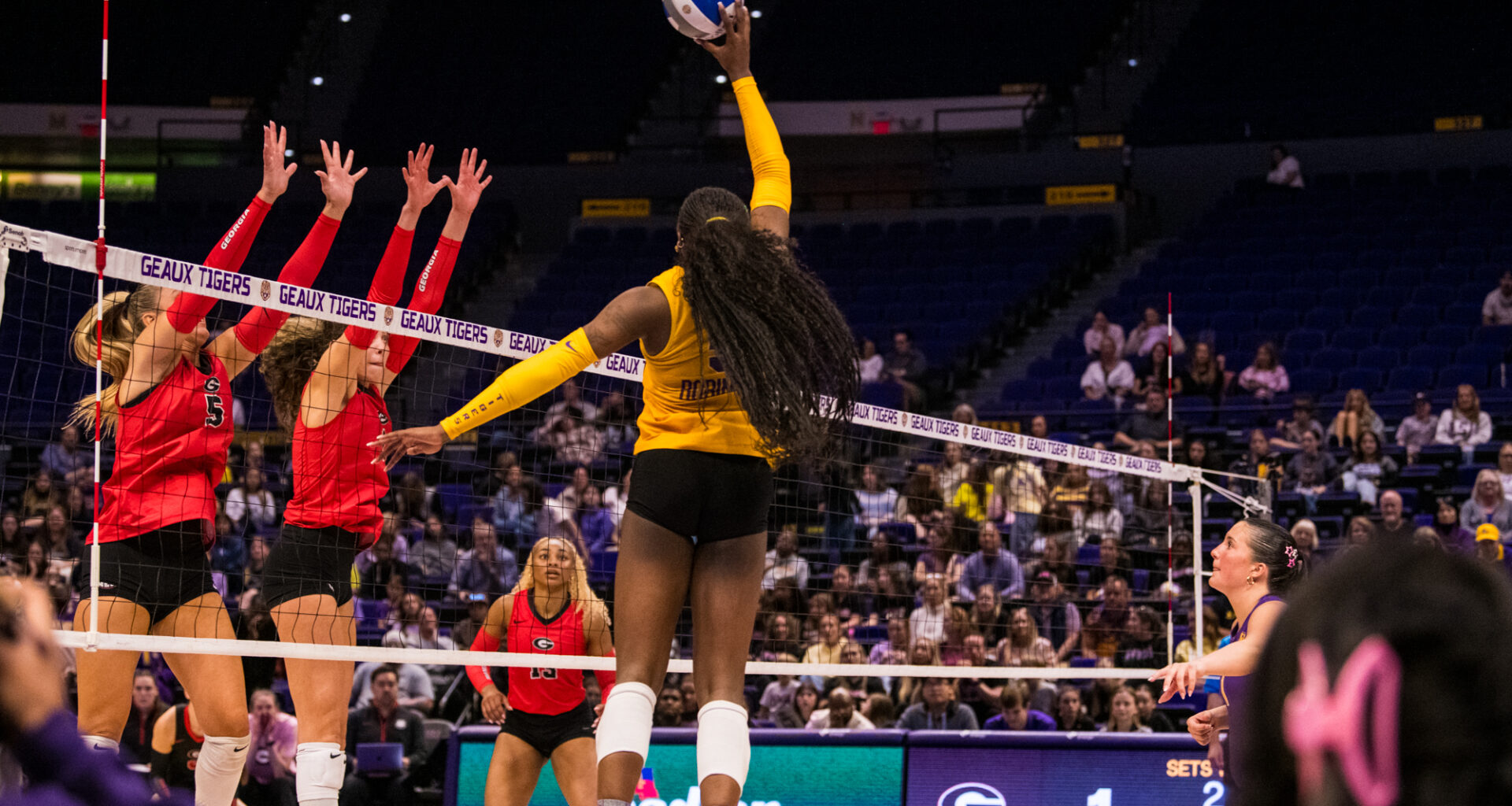 LSU volleyball swept by Florida after key player injury