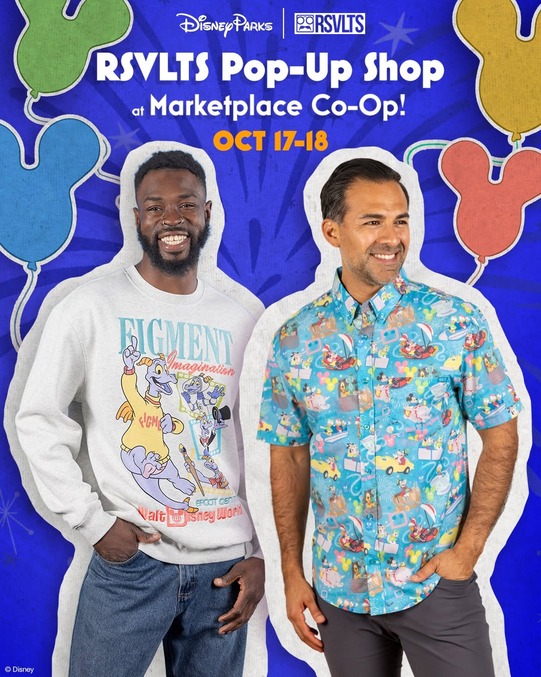 First-Ever RSVLTS Pop-Up Shop Coming Soon to Disney Springs