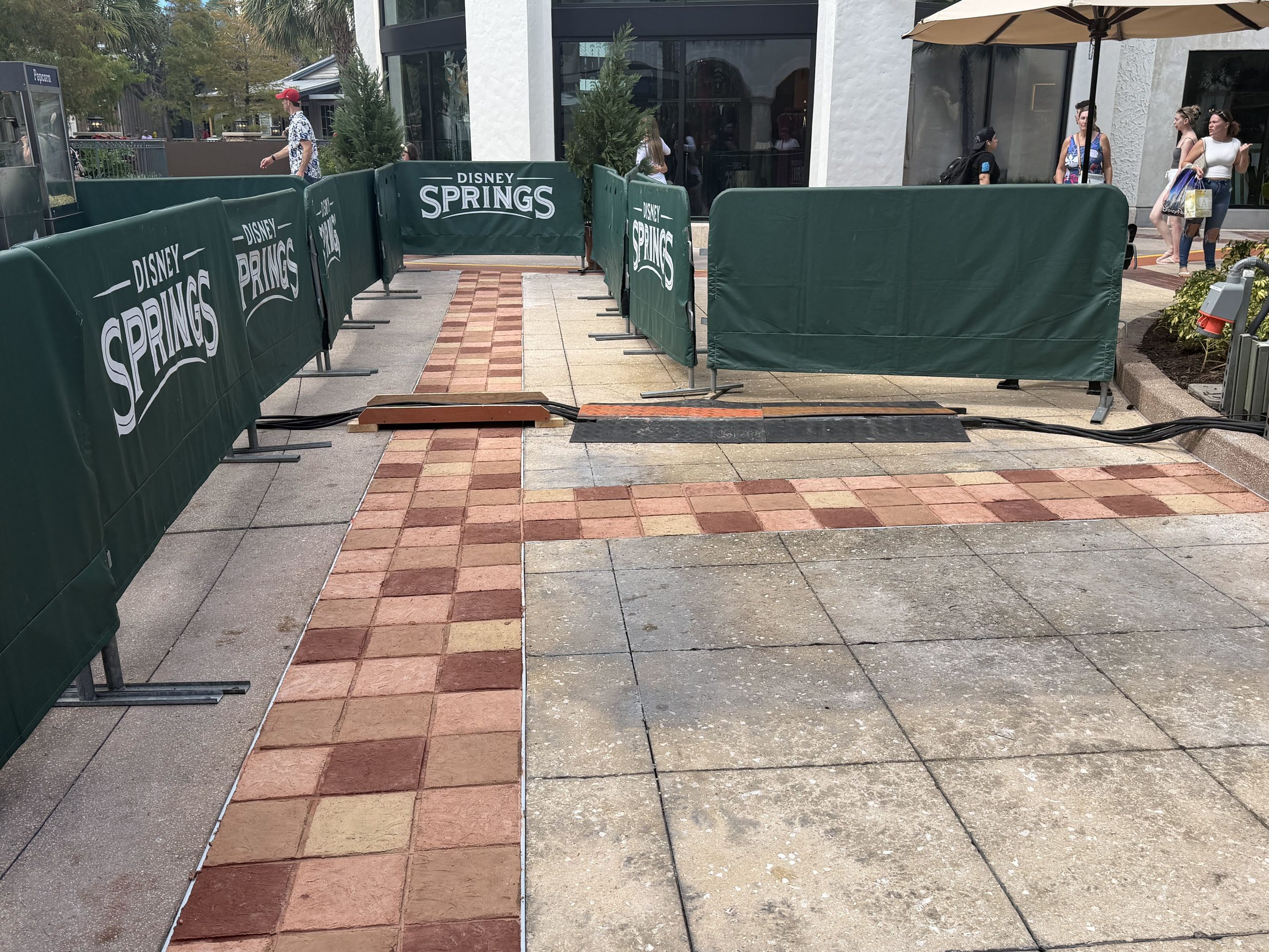 Disney Springs Concrete Tile Replacements