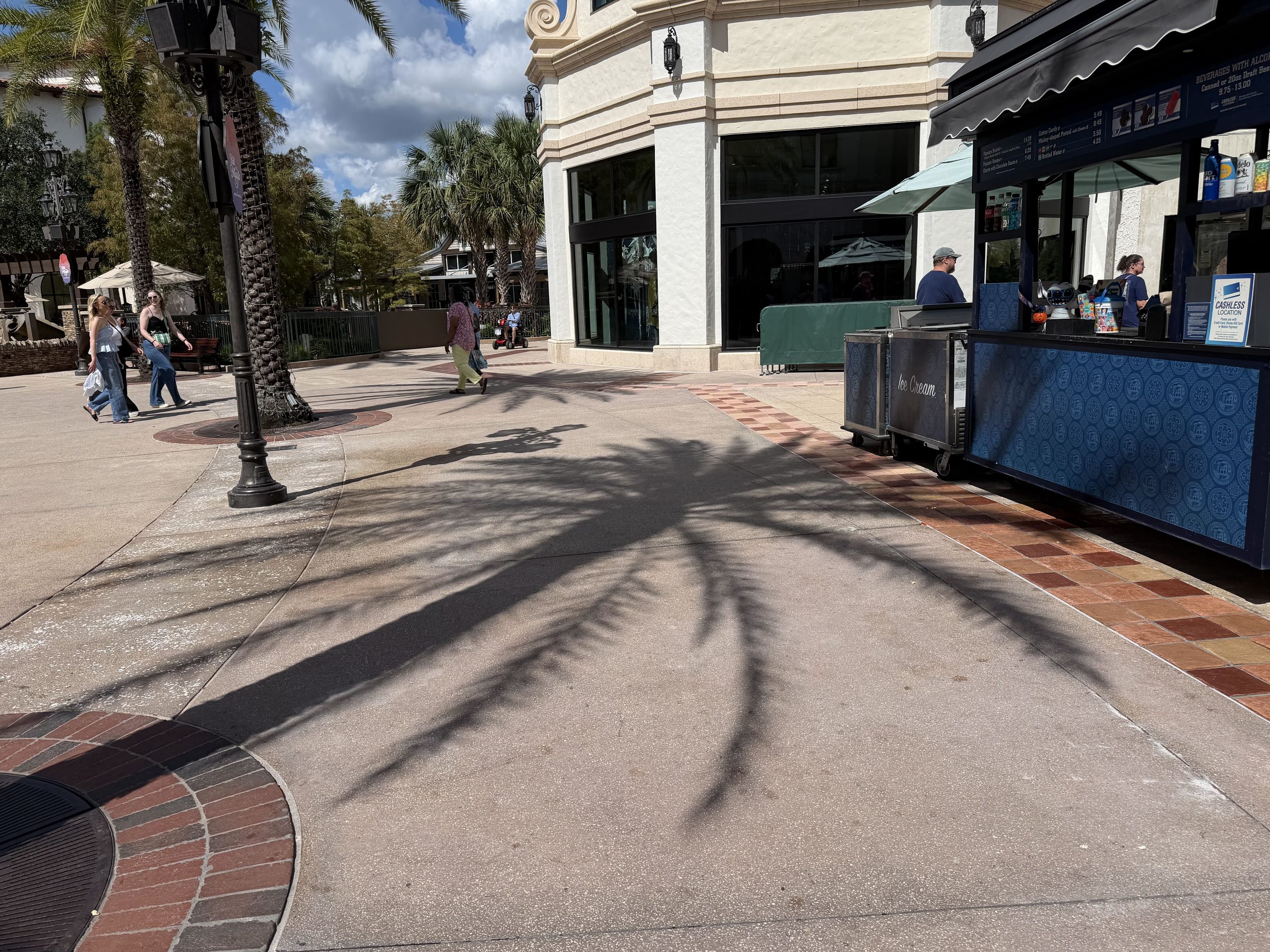 Disney Springs Concrete Tile Replacements