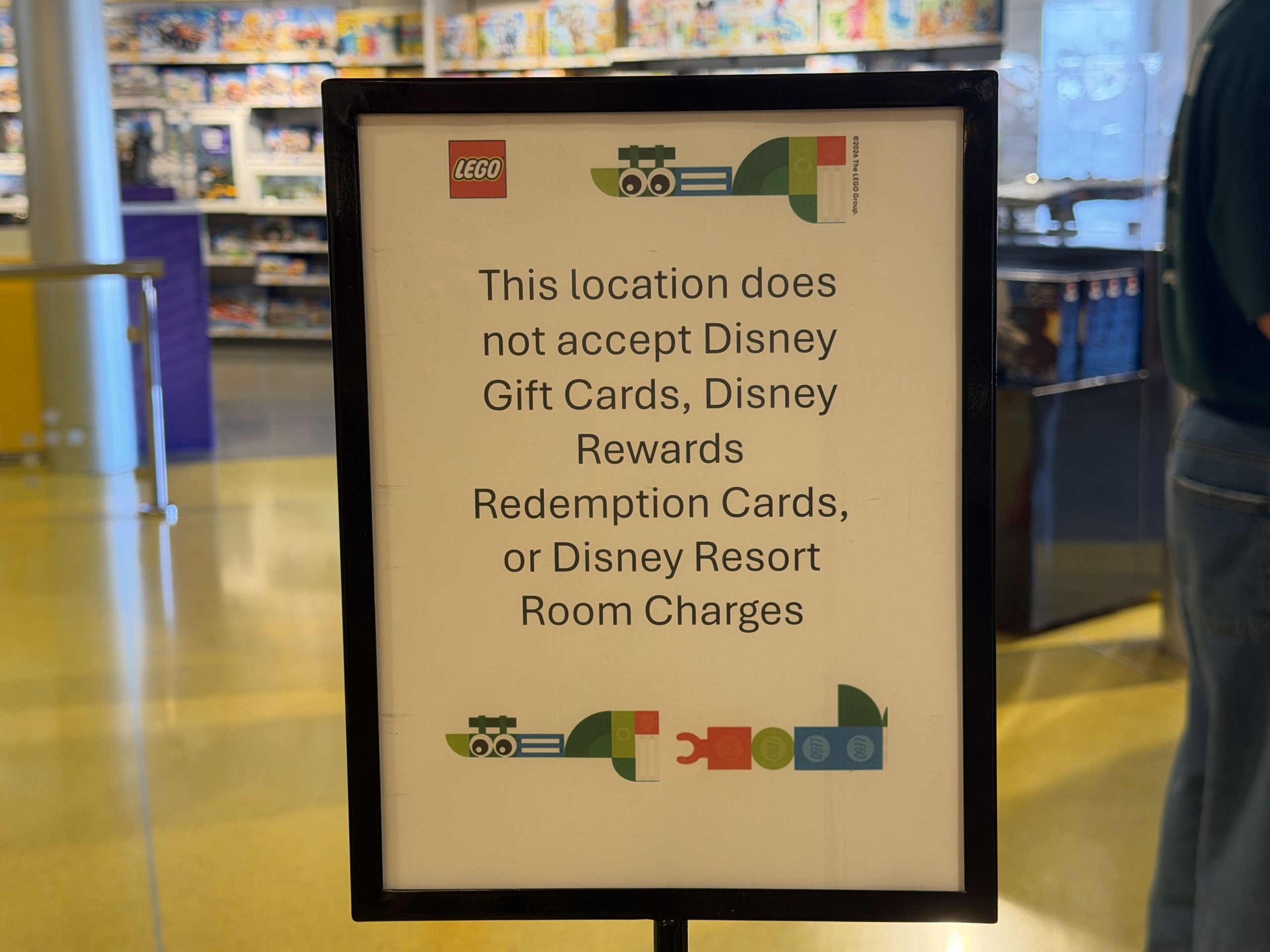 No Disney Gift Cards at Third-Party Disney Springs Stores