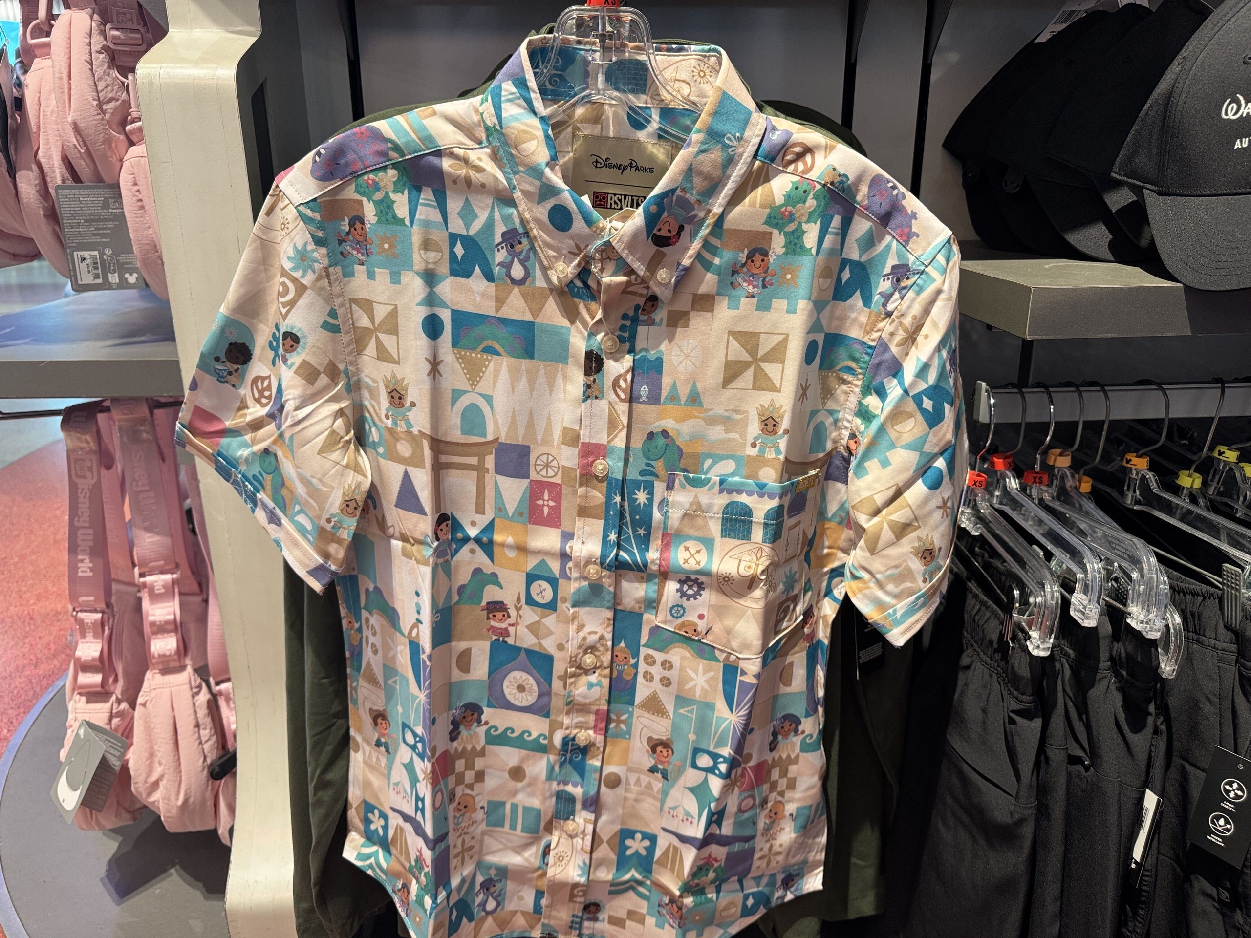 'it's a small world' RSVLTS Short-Sleeve Shirt - $80