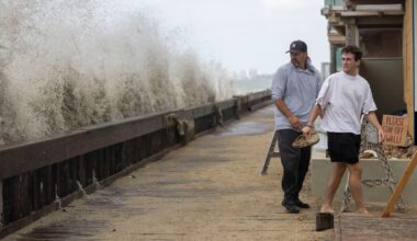 Isaias moves north into Appalachians and mid-Atlantic; Southern California battered by Rachel
