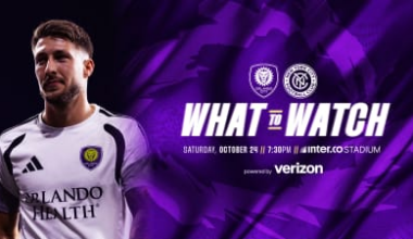 What to watch, powered by Verizon, as Orlando City host New York City FC