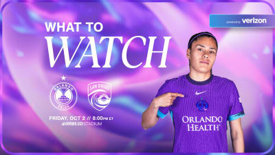 What to watch for, powered by Verizon, as the Orlando Pride host the San Diego Wave
