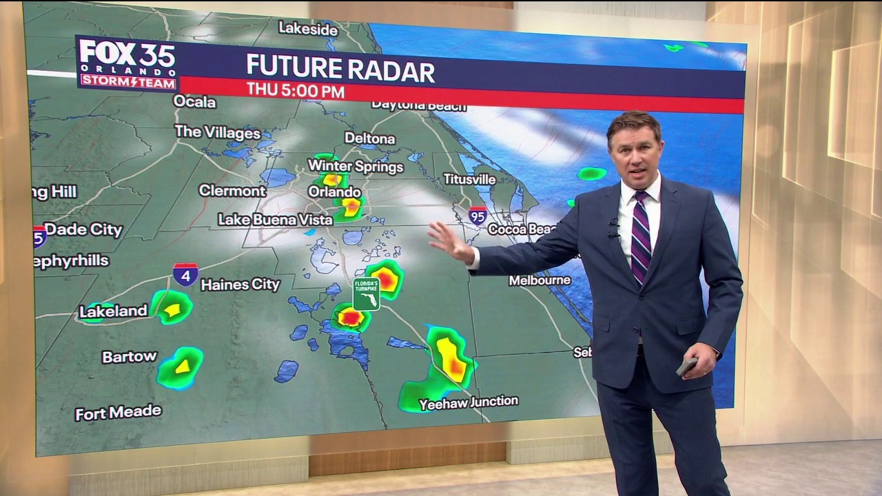 Orlando AM Weather Forecast: Warm and humid