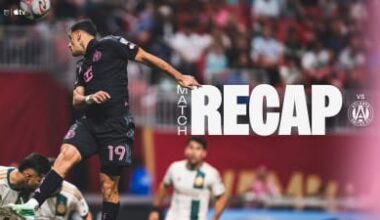 MATCH RECAP: Inter Miami CF Collects Third Straight Victory in 1-3 Road Win Over Atlanta United FC
