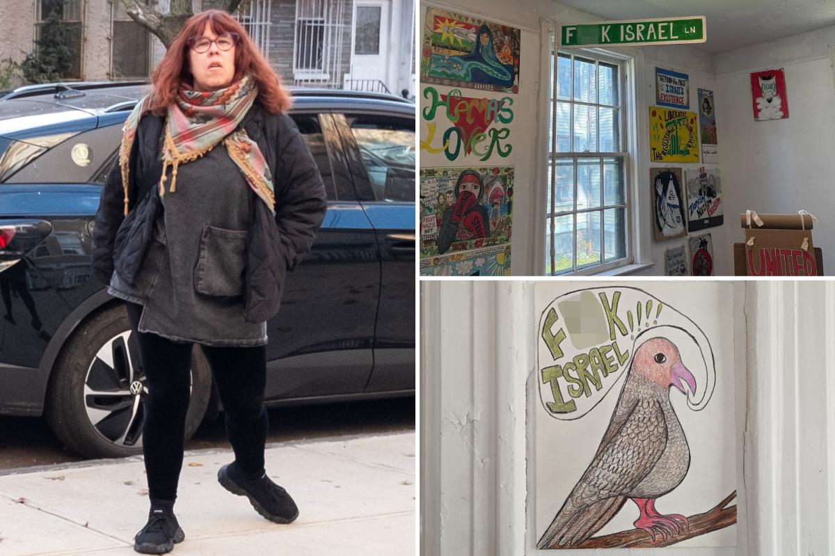 Artist behind Hamas-obsessed NYC installation goes berserk after simple question