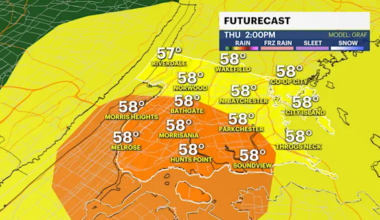 Soaking rain and gusty winds set to move in Thursday for The Bronx