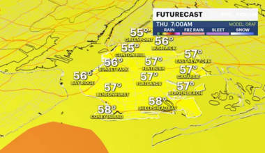 Heavy rain and strong winds set to soak for Thursday in Brooklyn