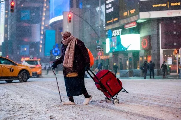 The Old Farmer's Almanac gives yearly guidance on when snow can fall