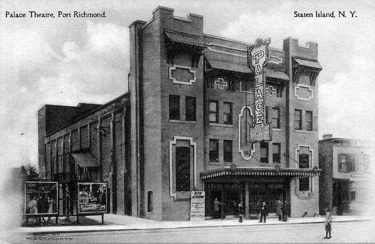 Vintage photos of  Staten Island theaters