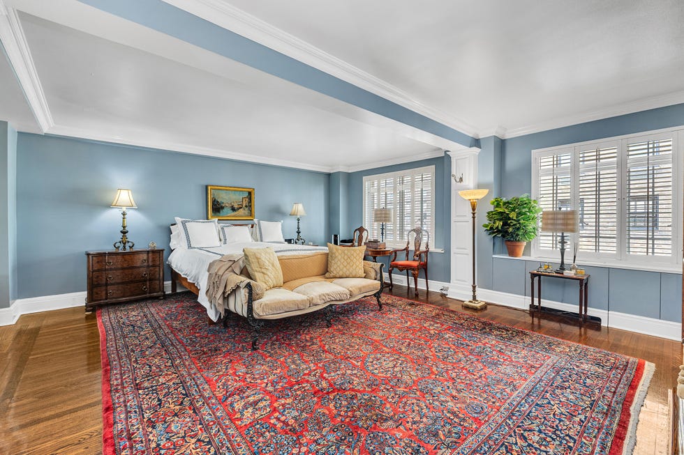 spacious and well-furnished bedroom