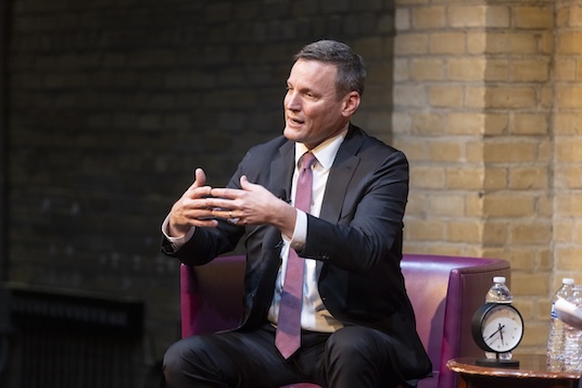 Paul Griggs encouraged students in attendance to believe in themselves and take chances: “Say yes, even when you’re not sure you’re ready. You belong in every room you walk into.”