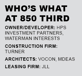 Who's What at 850 Third info box.