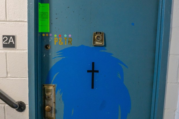 The mother of 11yr old Jacob Pritchett is being questioned by NYPD Detectives after her son was reported missing from their residence at 614 Howard Avenue in Brooklyn on Friday Oct. 3, 2025. 1310. (Theodore Parisienne / New York Daily News)