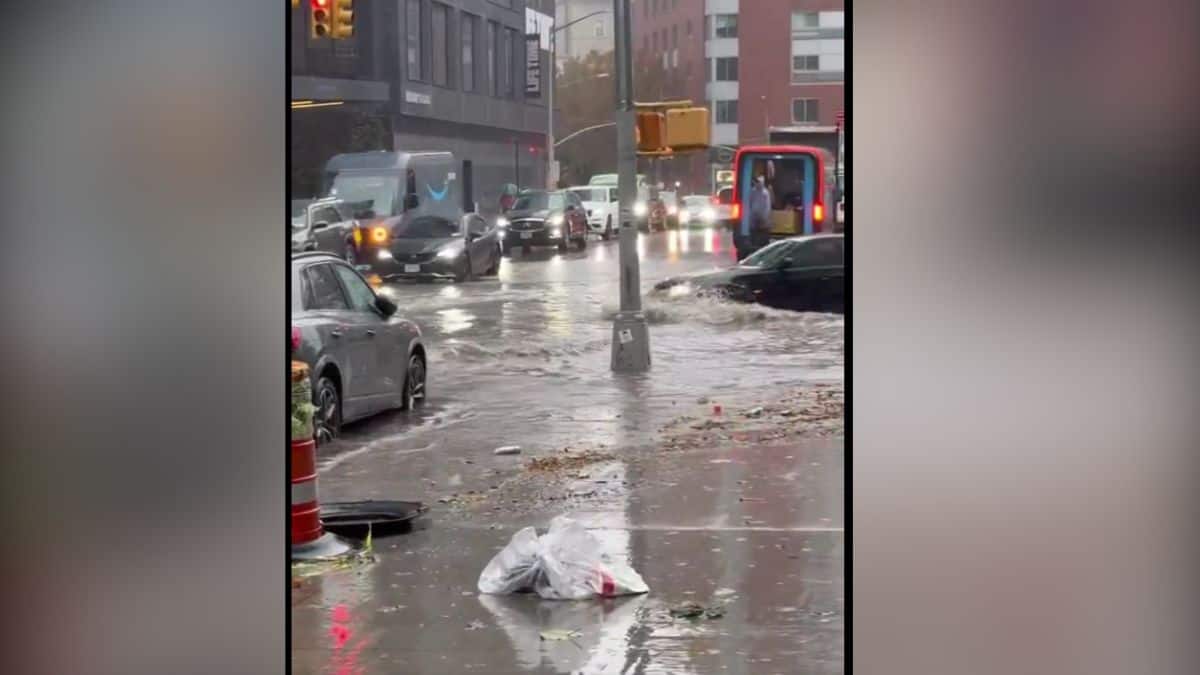 New York streets and subways submerged, police say 2 die in NYC flooding – Firstpost