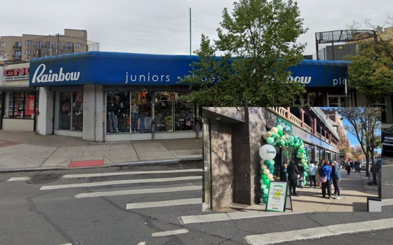 Wonder is set to open a new location at the former Rainbow store on Myrtle Avenue. In photo: Jackson Heights residents attend grand opening last November. Photo: Google Street View/Shane O'Brien.