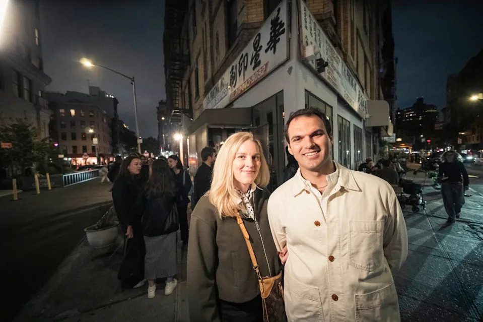 Upper West Sider Andrea Engemann is a big fan of Kiki’s, on the Lower East Side, calling it “100% worth the wait” — she brought date Filippo Massobrio to dinner. Stefano Giovannini