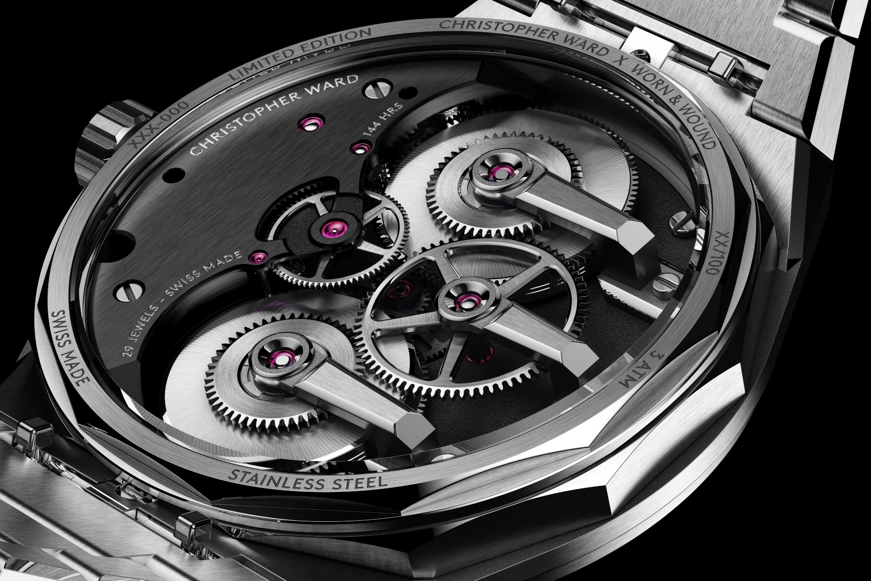 christopher ward c12 loco worn and wound broklynite 4