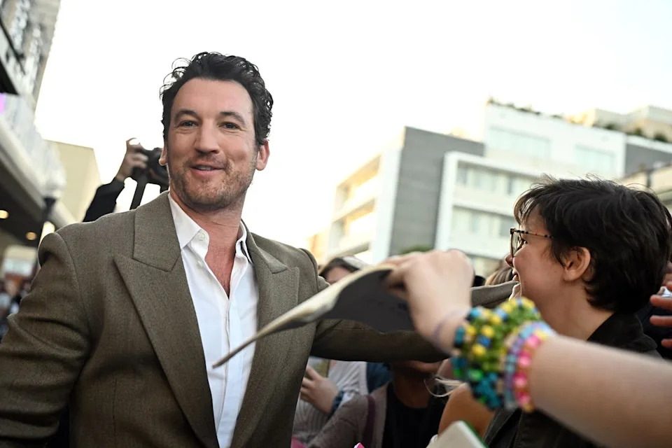 Paras Griffin/Getty  Miles Teller