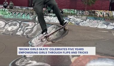 'Bronx Girls Skate' marks its 5th year at River Avenue Skate Park