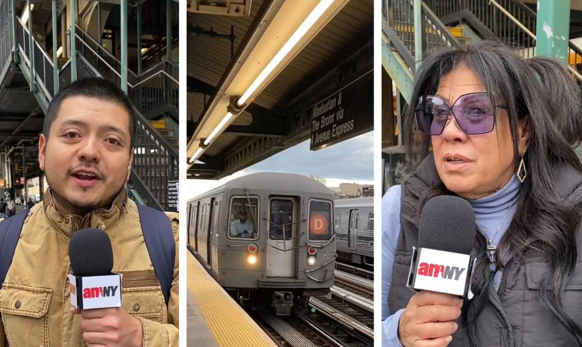amNY ‘The Third Rail’: Talking with D train riders about the NYC Mayor’s Race and more