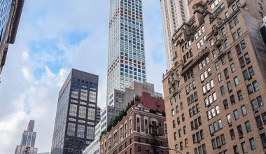 Pictured: the 102-floor building at 432 Park Avenue, which is filled with 125 apartments