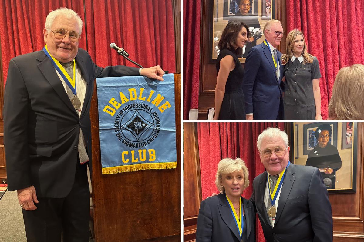Ex-New York Post media columnist Keith J. Kelly inducted into Deadline Club New York Journalism Hall of Fame