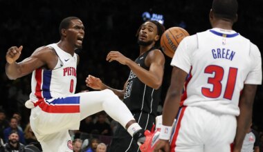 Detroit Pistons vs. Brooklyn Nets