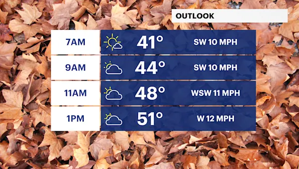 Cloudy and chilly temperatures; sunshine ahead for Brooklyn