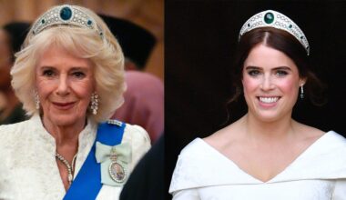 Queen Camilla wears Princess Eugenie’s wedding tiara at Windsor – here’s who it really belongs to