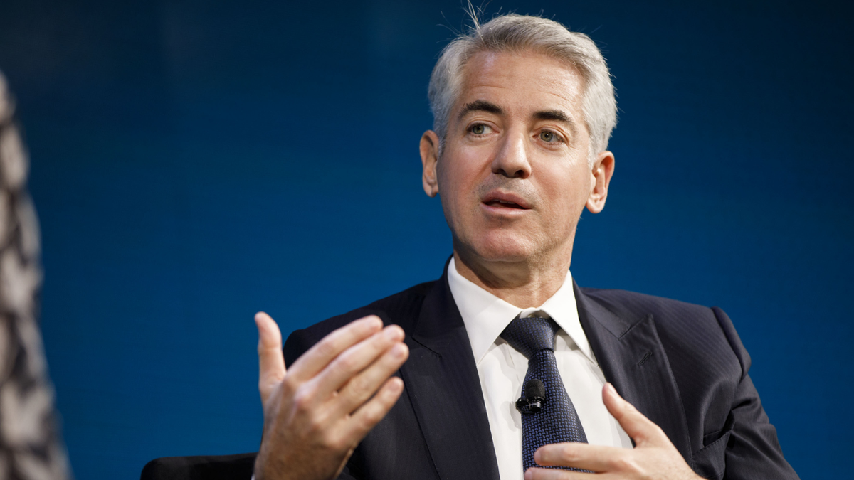 Bill Ackman speaks during a conference.