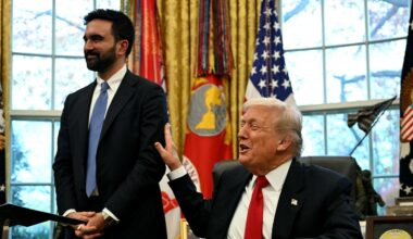 Trump tells NYC mayor-elect 'just say yes' on fascist question in meeting