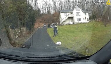 Newtown police video shows New York man punch officer