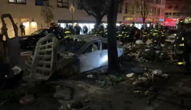Update: Officials say cigarette butt caused fiery explosion that injured 7 firefighters in the Bronx
