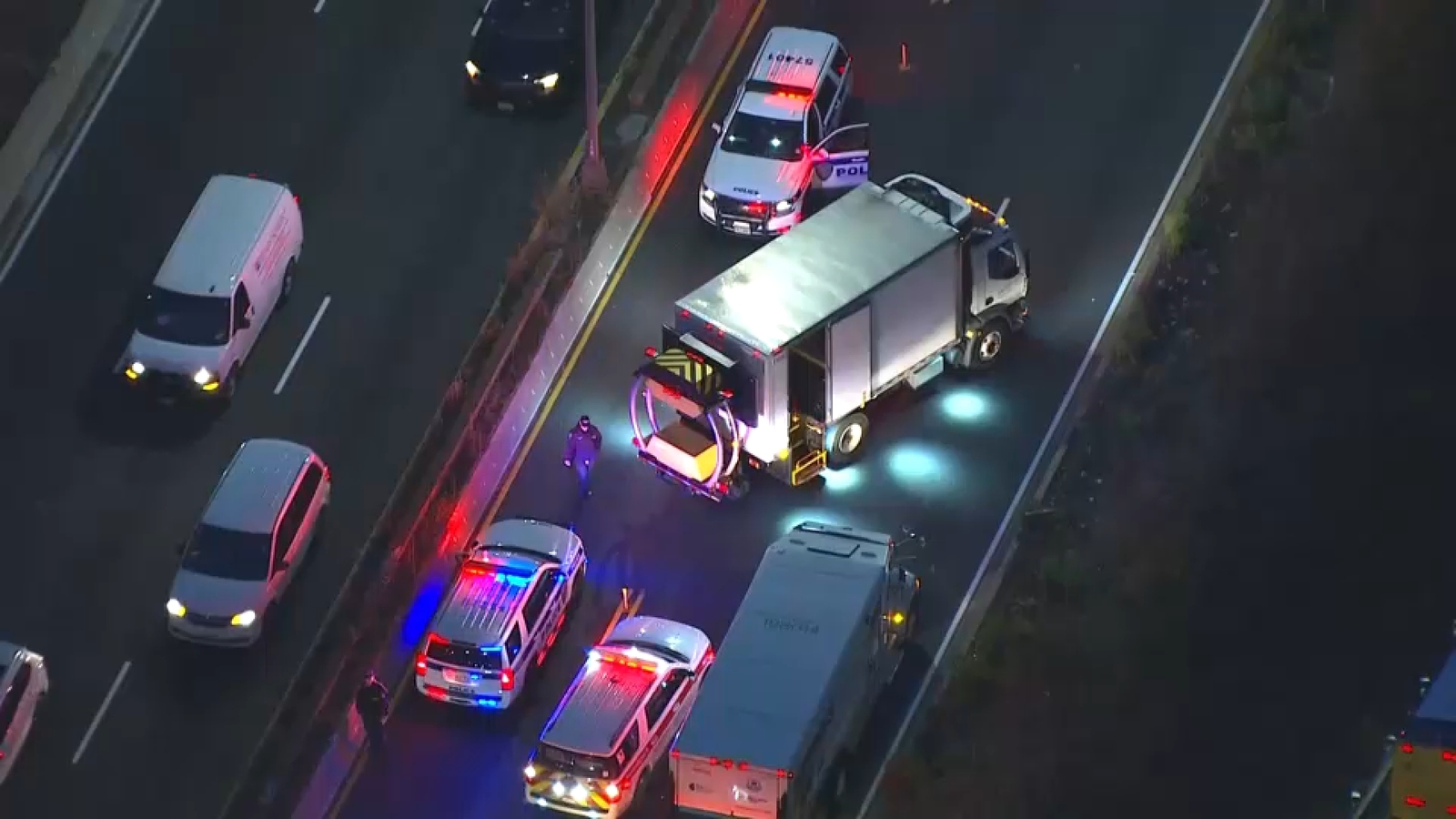 Fatal pedestrian crash snarls traffic near the Lincoln Tunnel in NJ