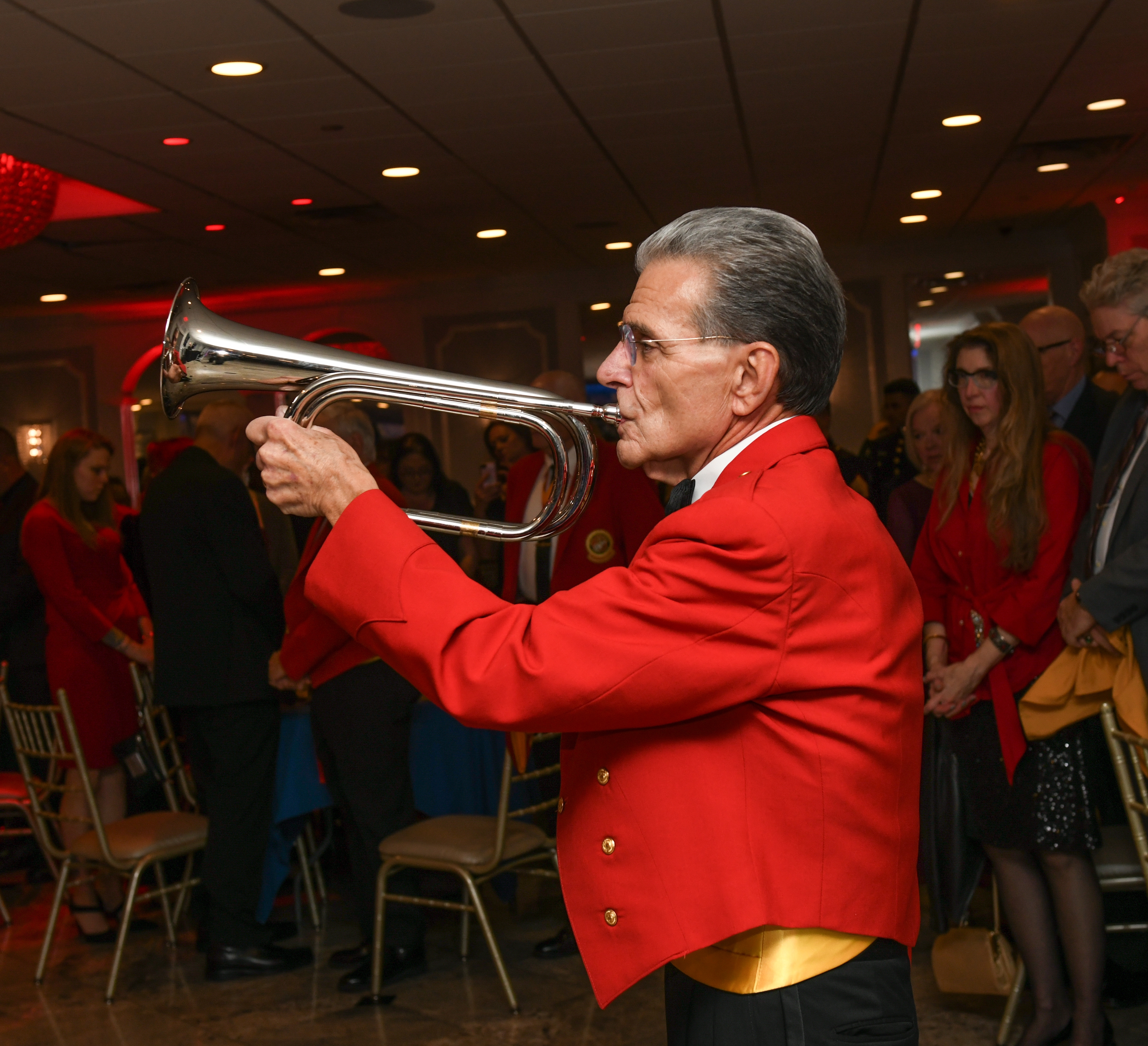 The Sgt. Angel Mendez Marine Corps League Detachment 246 celebrated the 250th Anniversary of the Marine Corps at LiGreci's Staaten on Nov.7, 2025.(Steve White for the Advance/SILive.com)