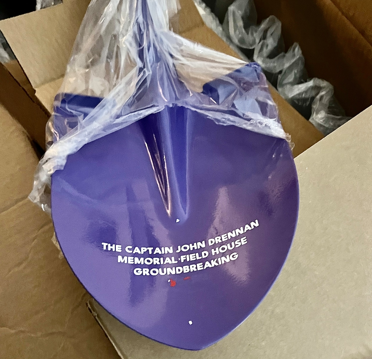 Purple shovel