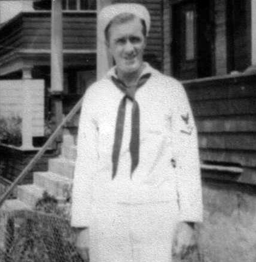 Eugene J (Mickey) Sullivan served in the US Navy during World War II. (Photo submitted by George Sullivan)