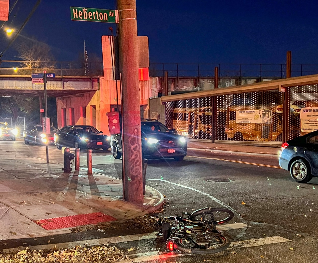 Bicyclist injured in car crash