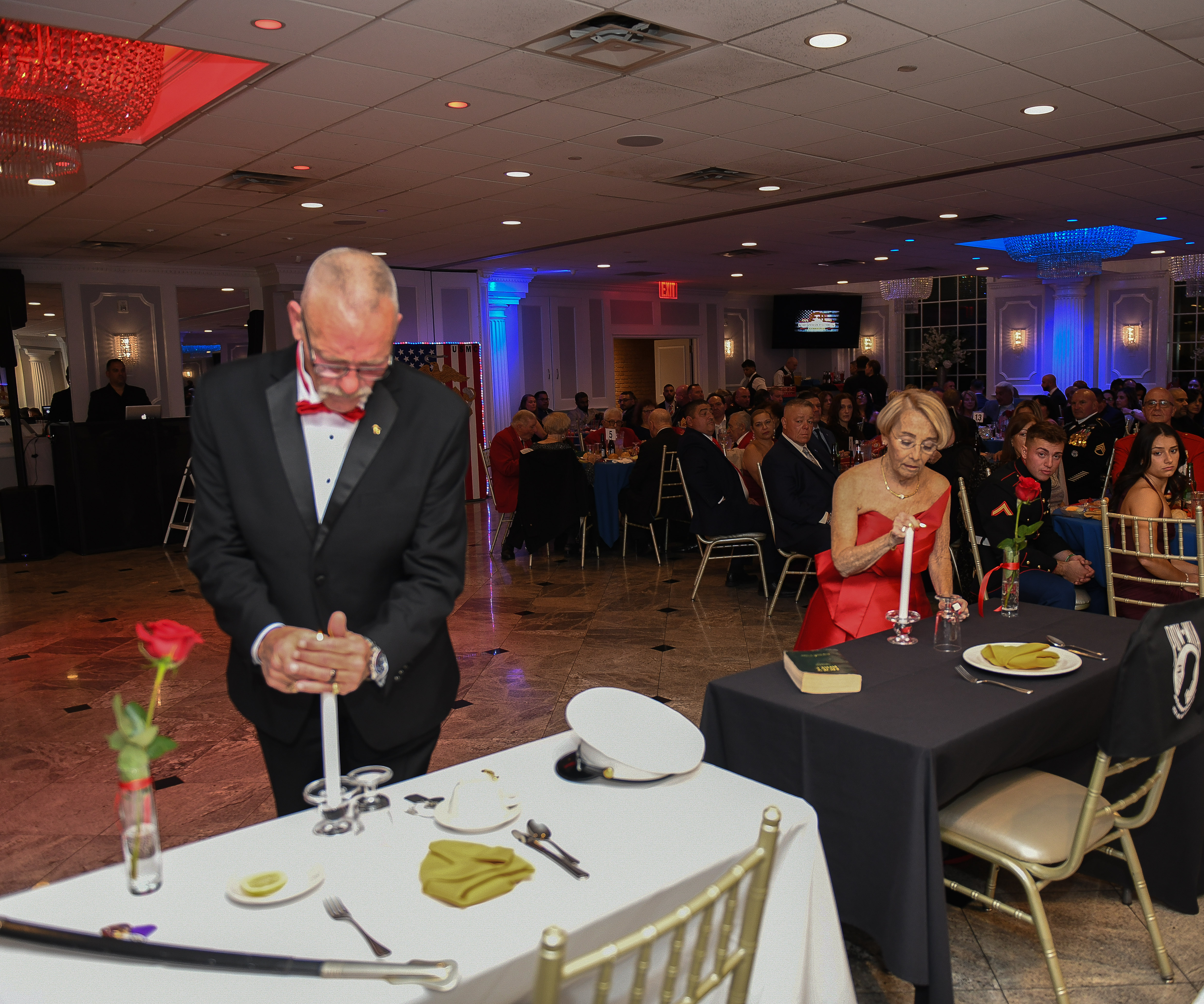 The Sgt. Angel Mendez Marine Corps League Detachment 246 celebrated the 250th Anniversary of the Marine Corps at LiGreci's Staaten on Nov.7, 2025.(Steve White for the Advance/SILive.com)