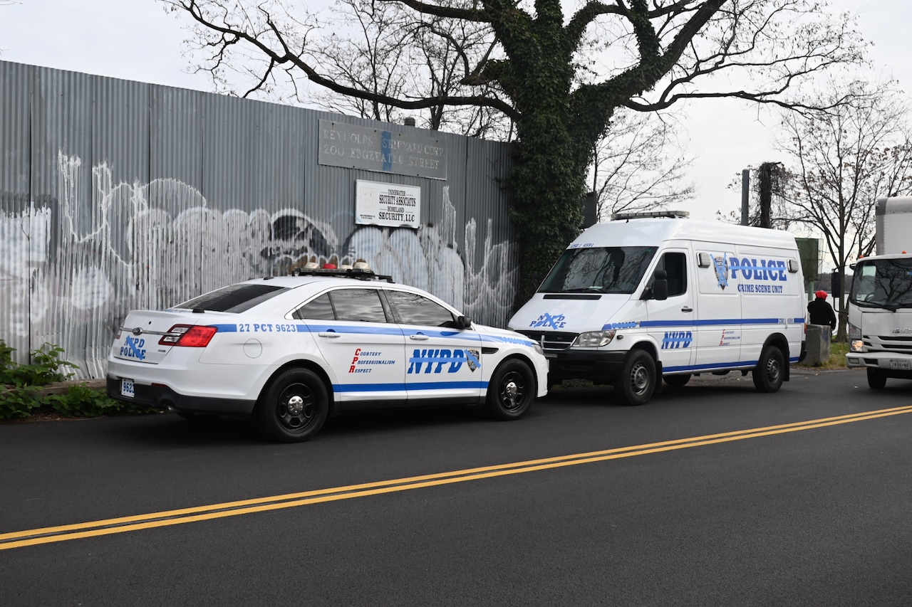 "Law & Order" filming on Nov. 13, 2025