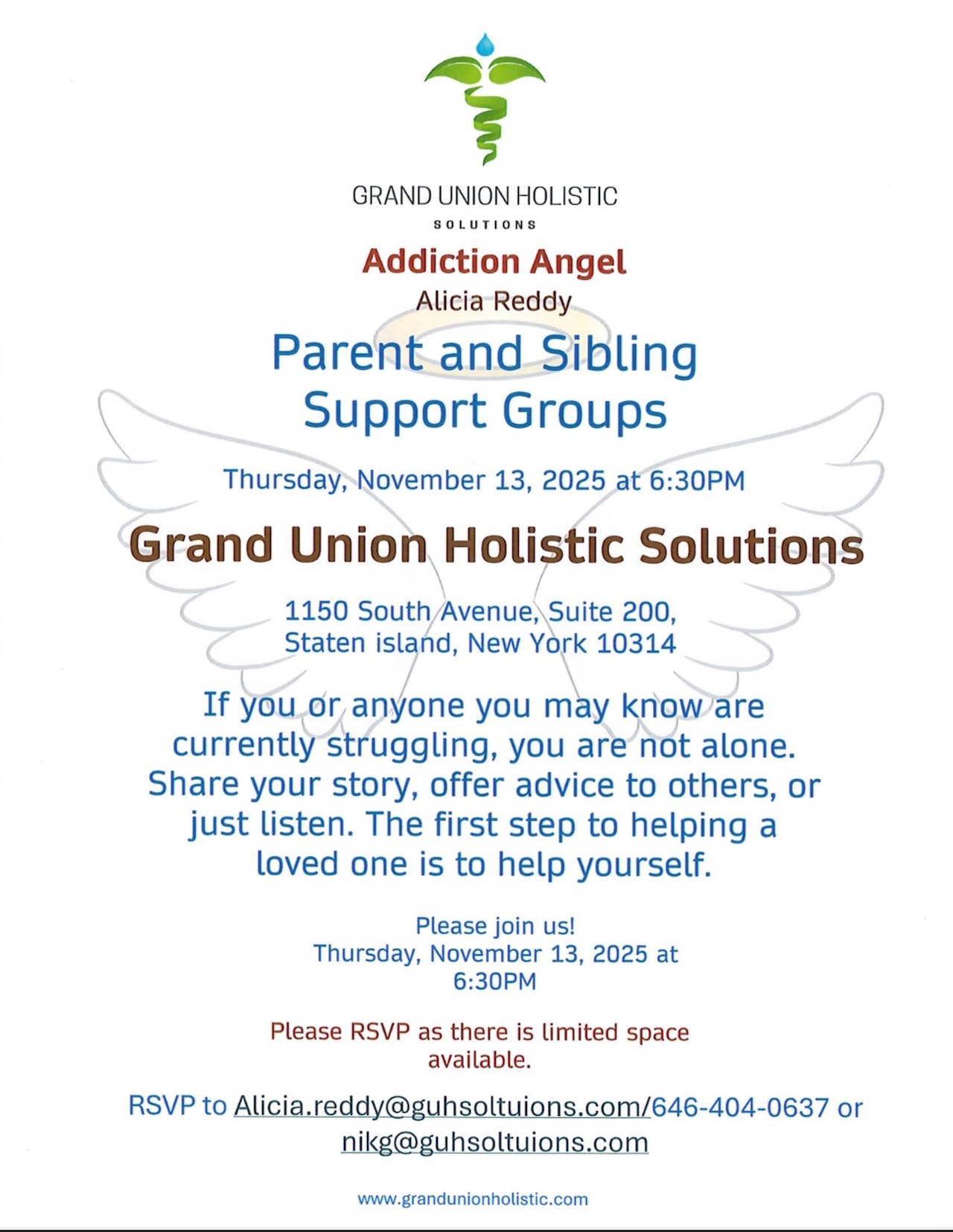parent and sibling support group