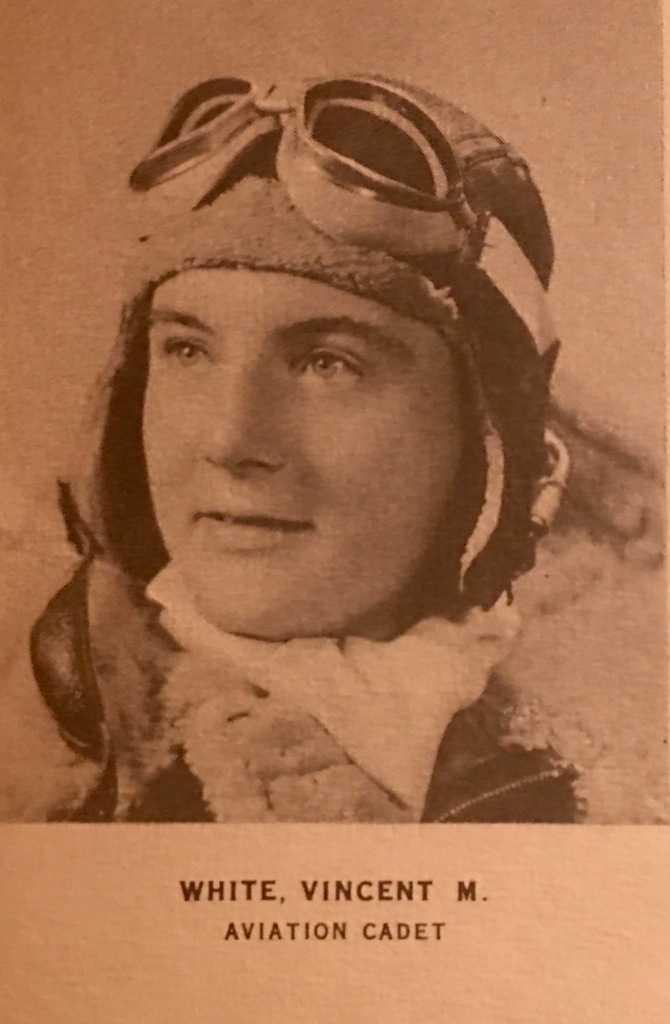 Tech Sgt. Vincent White served in the US Army Air Force as a radio operator/gunner with the 396th bomb Squadron/41st bomb group.He served in the South Pacific from 1942 to 1945. (White Family Photo)